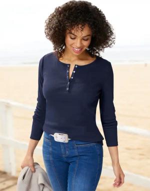 heine Langarmshirt "Shirt", (1 tlg.)