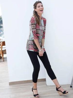 Classic Basics Print-Shirt "Longshirt", (1 tlg.)