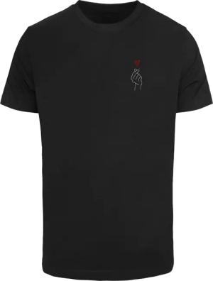 Merchcode T-Shirt "Merchcode Herren K Heart T-Shirt Round Neck", (1 tlg.)