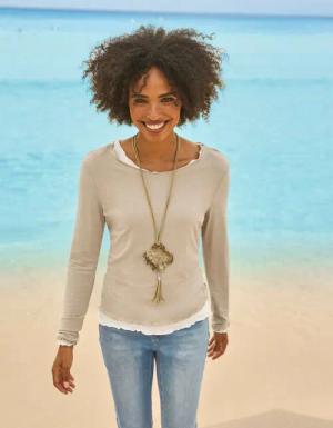 heine Langarmshirt "Doppelpack Shirts", (2 tlg.)