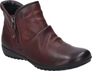 Josef Seibel Schlupfboots "Naly 41", Stiefelette, Komfortschuh mit gerafftem Schaft