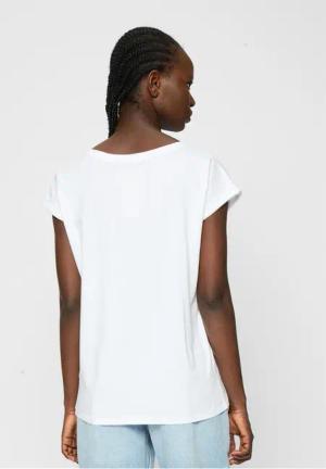 Merchcode Kurzarmshirt "Merchcode Damen Ladies Girl Floating Away T-Shirt", (1 tlg.)