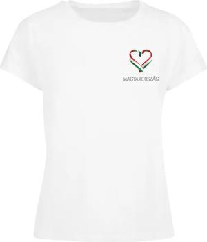 Merchcode T-Shirt "Merchcode Ladies Merchcode Football - Hungaria T-shirt", (1 tlg.)