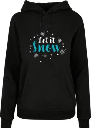 Merchcode Kapuzenpullover "Merchcode Damen Ladies Let it snow Basic Hoody", (1 tlg.)