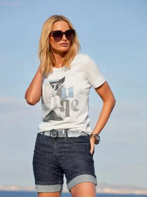 heine Rundhalsshirt "Shirt", (1 tlg.)