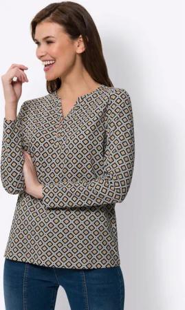 heine Langarmshirt "Druck-Shirt", (1 tlg.)