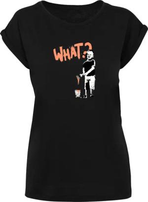 Merchcode T-Shirt "Merchcode Damen Ladies What T-Shirt", (1 tlg.)