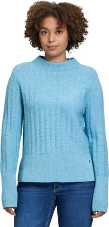 Betty&Co Strickpullover "Betty & Co Strickpullover mit Struktur", (1 tlg.), Kragen