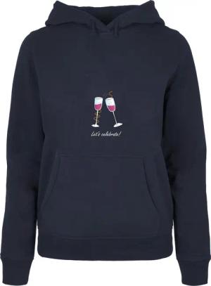 Merchcode Kapuzenpullover "Merchcode Damen Ladies Lets celebrate Basic Hoody", (1 tlg.)