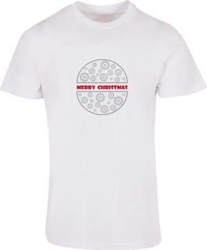 Merchcode T-Shirt "Merchcode Herren Merry Christmas Basic Round Neck T-Shirt", (1 tlg.)
