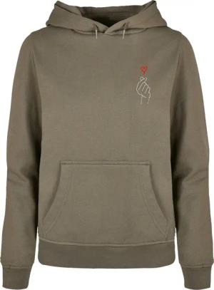 Merchcode Kapuzenpullover "Merchcode Damen Ladies K Heart Basic Hoody", (1 tlg.)