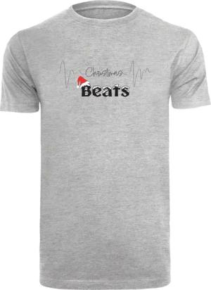 Merchcode T-Shirt "Merchcode Herren Christmas beats T-Shirt Round Neck", (1 tlg.)