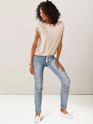 heine Spitzenshirt "Spitzen-Shirt", (1 tlg.)