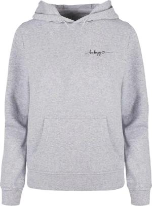 Merchcode Kapuzenpullover "Merchcode Damen Ladies Be Happy Basic Hoody", (1 tlg.)