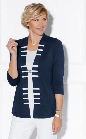 Classic 2-in-1-Shirt "Shirt", (1 tlg.)