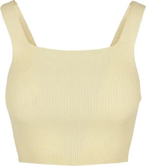 URBAN CLASSICS Muskelshirt "Urban Classics Damen Ladies Cropped Knit Top", (1 tlg.)