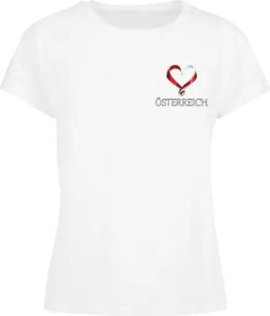 Merchcode T-Shirt "Merchcode Ladies Merchcode Football - Austria T-shirt", (1 tlg.)