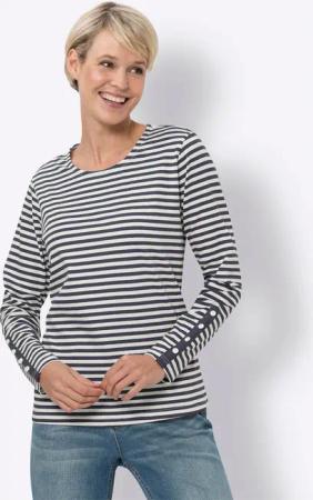 Classic Basics T-Shirt "Streifenshirt", (1 tlg.)