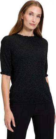 Cartoon Strickpullover "Cartoon Strickpullover mit Rüschen", (1 tlg.), Struktur