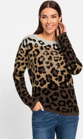 heine Strickpullover Jacquard-Pullover
