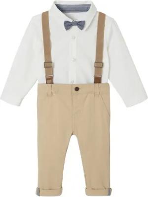 vertbaudet Hose & Shorts Festliches Baby-Outfit, 4 Teile 4er-Pack