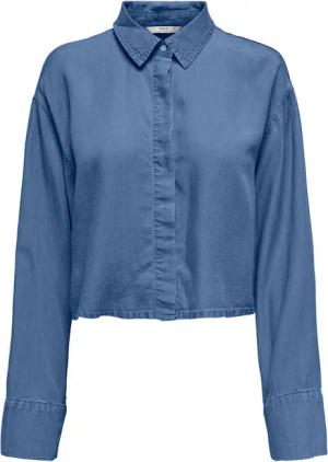 ONLY Hemd Charis 15337929 Blau Regular Fit
