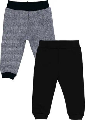 TupTam Fleecehose Baby Jungen Hosen Babyhose Joggingshose Winter Warm 2er Pack