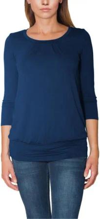 Alkato Longshirt Alkato Damen Viskose Shirt 3/4 Arm Longshirt Top