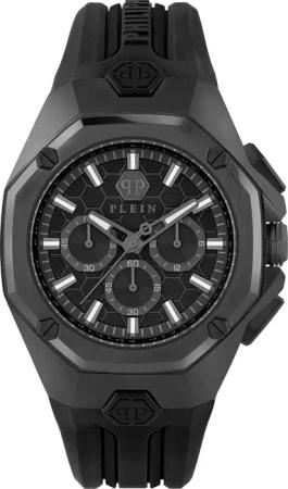 Philipp Plein PWTBA0623 Herrenuhr Octagon 45mm 5ATM
