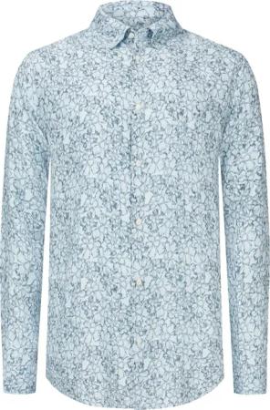 Marc O'Polo Leinen-Overshirt mit floralem Muster