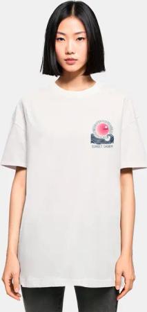 Merchcode Ladies Sunset Charm Oversized Tee