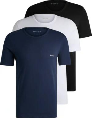 BOSS T-Shirt "Rundhals BOSS ONE x David Beckham", (Packung, 3 tlg., 3er-Pack), mit dezentem BOSS Logo-Print