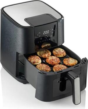 GORENJE Heißluftfritteuse "AF1350DWB", 1350 W, mit Sichtfenster, 5,4 Liter Volumen, LED-Display