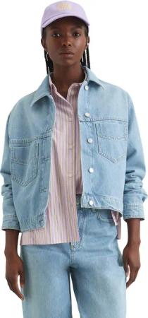 Marc OPolo DENIM Jeansjacke "aus Rigid-Denim", ohne Kapuze