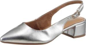 Tamaris Slingpumps, Blockabsatz, Abendschuh, Businessschuh mit verstellbarer Schnalle