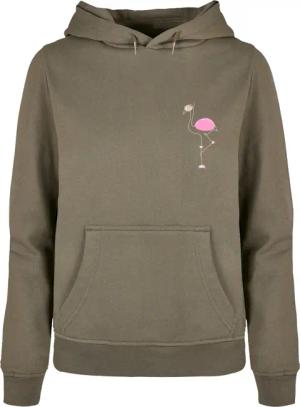 Merchcode Kapuzenpullover "Merchcode Damen Ladies Flamingo Basic Hoody", (1 tlg.)