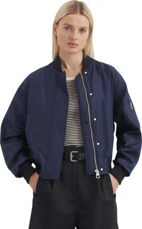 Marc OPolo Outdoorjacke "aus recyceltem Mini-Canvas", ohne Kapuze