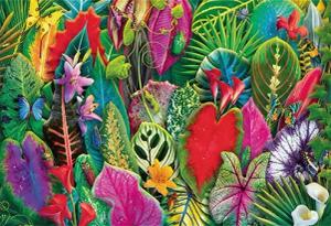 Trefl GmbH Puzzle Blooming Paradise: Tropisches Grün, Puzzleteile