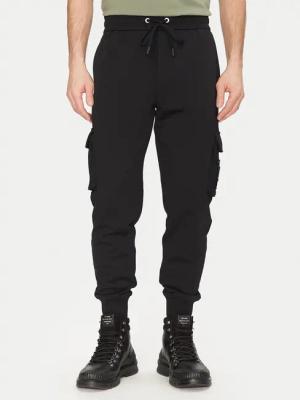 Moose Knuckles Jogginghose Hartsfield M33MR777 Schwarz Regular Fit