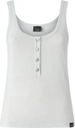 Pinko - T-Shirts And Polos Argentometallizzato - Größe XS - bunt
