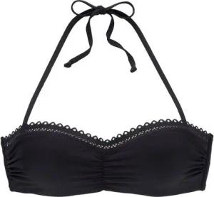 s.Oliver Bügel-Bandeau-Bikini-Top Aiko, mit Häkeloptik