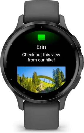 Garmin VENU 3S (Dunkelgrün one size Größe) Pulsmesser