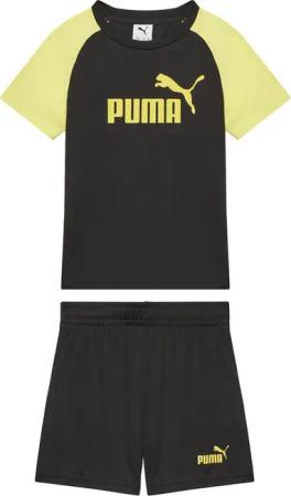 Puma Set T-Shirt und Shorts Ess 686299 Schwarz Regular Fit