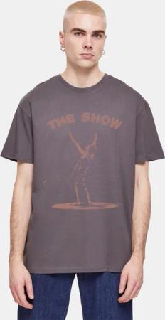 Merchcode Niall Horan - Monotone Tracklist Heavy Oversize Tee