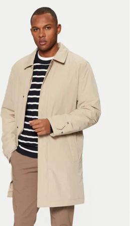 Tommy Hilfiger Übergangsmantel MW0MW37651 Beige Regular Fit