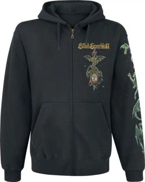 Blind Guardian Kapuzenjacke - Imagination From The Other Side - Guitar - S bis XL - für Männer - Größe M - schwarz - Lizenziertes Merchandise!