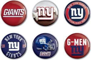 New York Giants Button