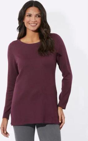 Sieh an! Strickpullover Longpullover