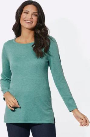 Sieh an! Strickpullover Longpullover