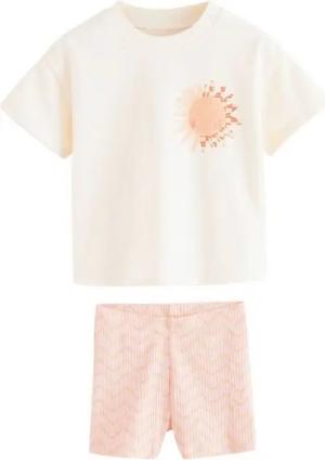 Next T-Shirt & Shorts Kurzarm-T-Shirt und Radlershorts im Set (2-tlg)